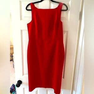 Valentine’s Dress! White House Black Market Red Zip Dress